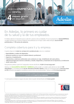 Adeslas EMPRESAS con DENTAL