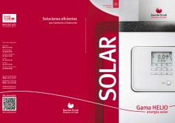 Gama Helio. Cat&aacute;logo Comercial