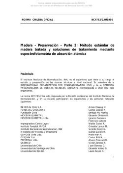 Madera - Preservaci&oacute;n - Parte 2