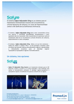 Safyre - Incontinencia Urinaria Femenina