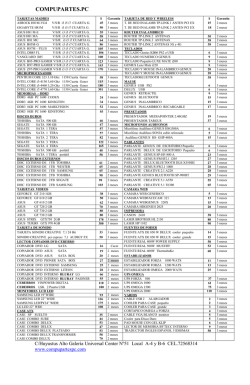 Descargar Lista de Precios