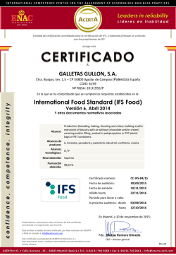 Certificado IFS