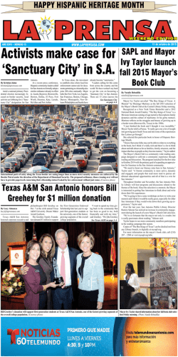 Activists make case for `Sanctuary City` in S.A.