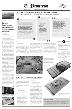 POETRY & SHORT STORIES WORKSHOPS