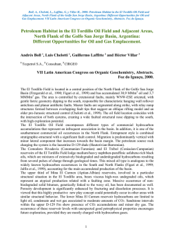 (Geot) Hidrocarbons Maturity North Flank CGSJ Arg_ Boll et al