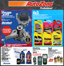 25990 4x3 - Autozone