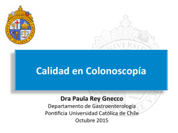 Calidad en Colonoscop&iacute;a