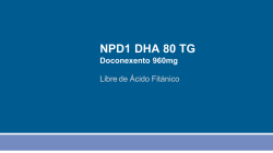 NPD1 DHA 80 TG - GSB &middot; Distribuciones