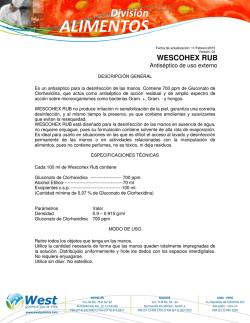 WESCOHEX RUB - west quimica por la vida