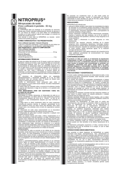 NITROPRUS&reg; - Rinque Pharma