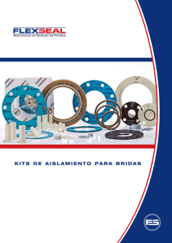 KITS DE AISLAMIENTO PARA BRIDAS