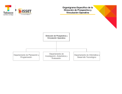Organigrama Espec&iacute;fico de la Direcci&oacute;n de Prospectiva y