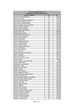 APELLIDO Y NOMBRE Tipo DNI ABAL SHICA&cedil; ELIANA
