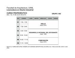 Lista Dise&ntilde;o Industrial Grupo 002