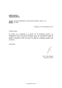 Cir.08 Listados arbitros