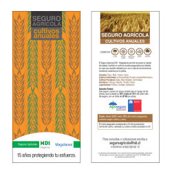 flyer cultivos anuales - Aseguradora Magallanes