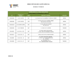 el directorio - Secretar&iacute;a de Educaci&oacute;n de Yucat&aacute;n
