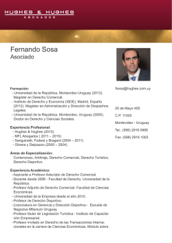 Fernando Sosa - Hughes & Hughes