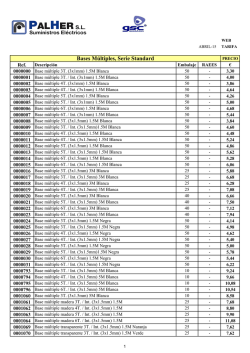 Bases M&uacute;ltiples, Serie Standard