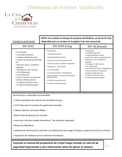 Instructivos FirePits quemadores exterior (espa&ntilde;ol)