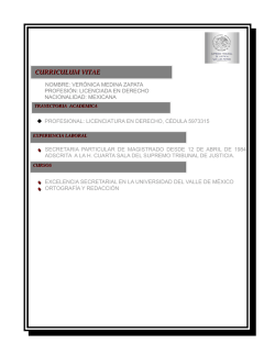 VER&Oacute;NICA MEDINA ZAPATA