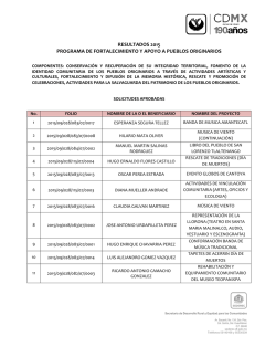 Resultado de los componentes