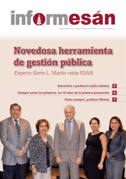 Novedosa herramienta de gesti&oacute;n p&uacute;blica Novedosa