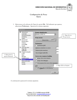 Opera - Direcci&oacute;n Nacional de Inform&aacute;tica y Comunicaciones