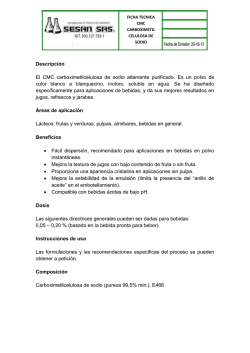 ficha tecnica cmc carboximetil celulosa de sodio