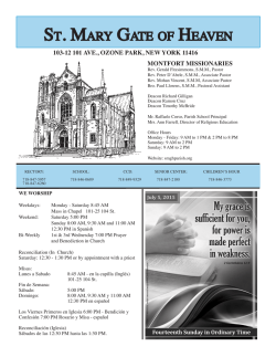 St. Mary Gate of Heaven RC Church