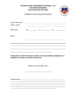 En Secundaria - Colegio Inter Canadiense de Puebla, AC