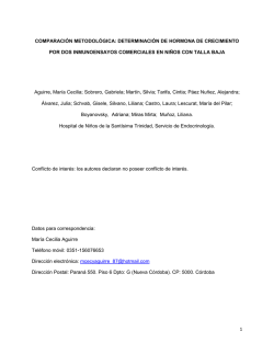 1 COMPARACI&Oacute;N METODOL&Oacute;GICA: DETERMINACI&Oacute;N DE