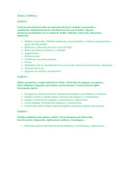 TEMA 3. &Oacute;PTICA PARTE 1 Controversia hist&oacute;rica sobre la