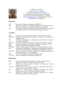 Dr. Alejandro L&oacute;pez Valdivieso - Academia Mexicana de Ciencias