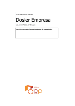 Descargar Dossier