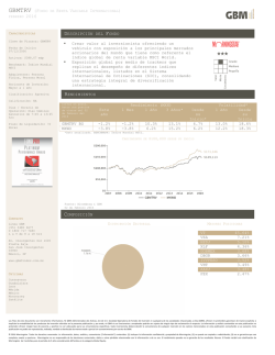 composici&oacute;n rendimientos descripci&oacute;n del fondo