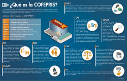 &iquest;Qu&eacute; es la COFEPRIS? - REVISTA COFEPRIS | Protecci&oacute;n y salud