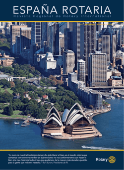 ESPA&Ntilde;A ROTARIA - Rotary Camargo