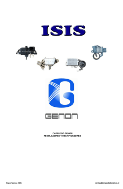 Reguladores Rectificadores Genon Mayo2015