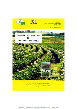 INIAP - Estaci&oacute;n Experimental Santa Catalina