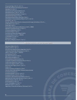 Nuevos socios mes de Octubre 2015