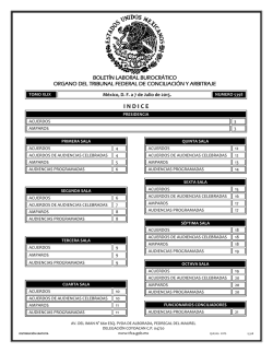 7 - Tribunal Federal de Conciliaci&oacute;n y Arbitraje