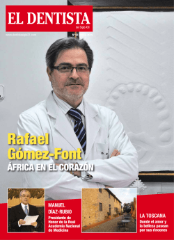 Rafael G&oacute;mez-Font - El Dentista del Siglo XXI