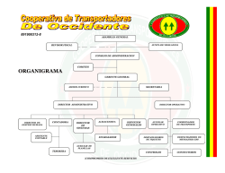 COOPERATIVA DE TRASNPORTADORES DE OCCIDENTE