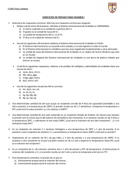 EJERCICIOS DE REPASO PARA EXAMEN I