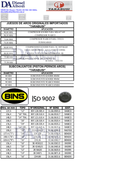 JUEGOS DE AROS ORIGINALES