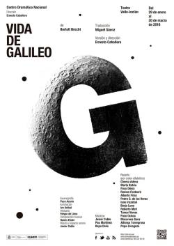 Vida de Galileo - Centro Dram&aacute;tico Nacional