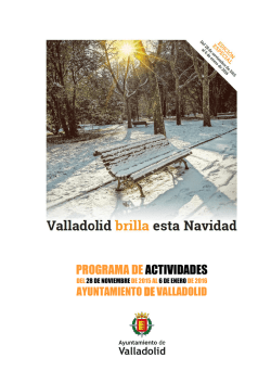 PROGRAMA DE ACTIVIDADES
