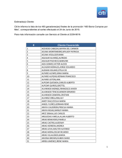 # Cliente Favorecido