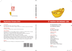 NUEVA SOCIEDAD 259 - Bibliothek der Friedrich-Ebert